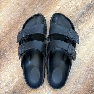 Black Birkenstocks